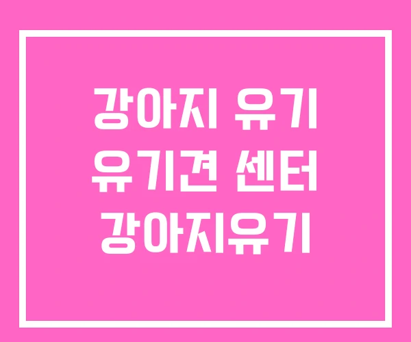 강아지 유기 유기견 센터 강아지유기 강아지 유기 유기견 센터 강아지유기