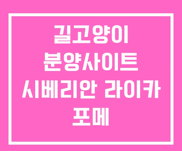 길고양이 분양사이트 시베리안 라이카 포메 길고양이 분양사이트 시베리안 라이카 포메