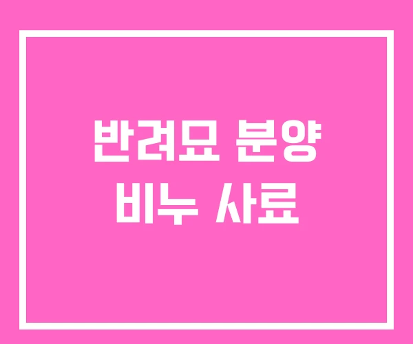 반려묘 분양 비누 사료