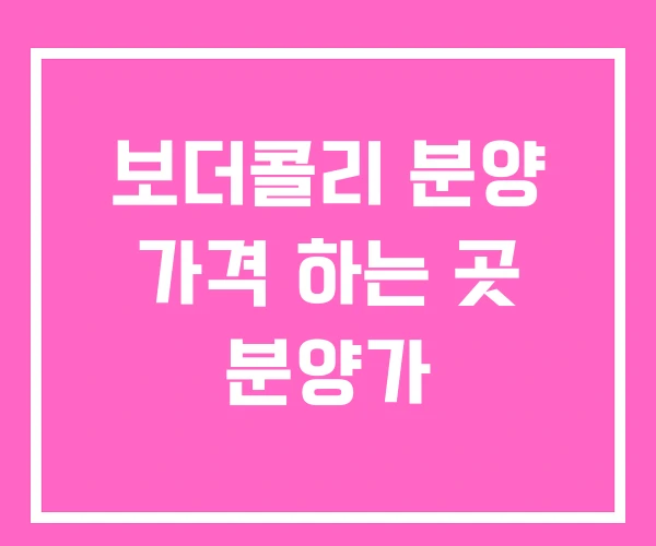 보더콜리 분양 가격 하는 곳 분양가