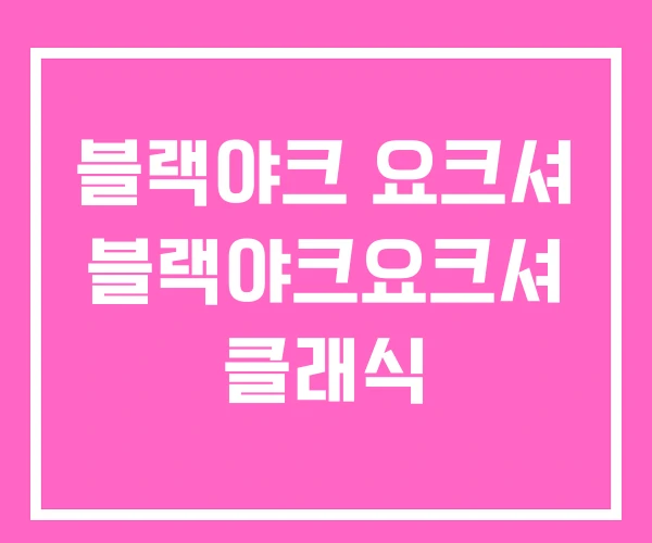 블랙야크 요크셔 블랙야크요크셔 클래식 블랙야크 요크셔 블랙야크요크셔 클래식