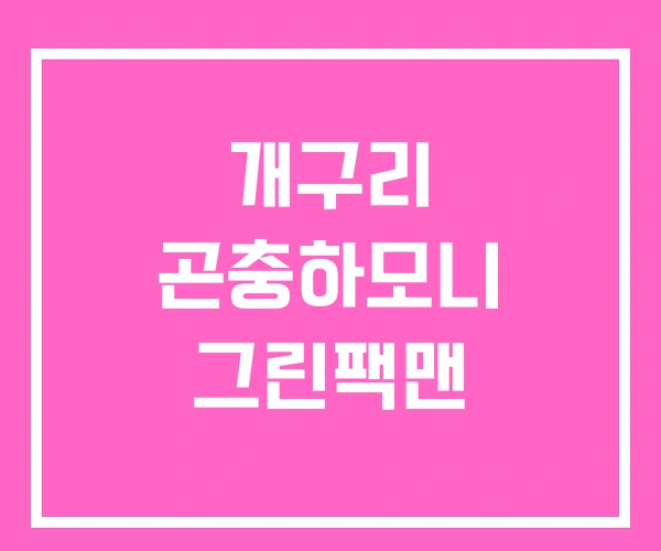 개구리 곤충하모니 그린팩맨 개구리 곤충하모니 그린팩맨