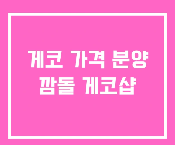 게코 가격 분양 깜돌 게코샵 게코 가격 분양 깜돌 게코샵