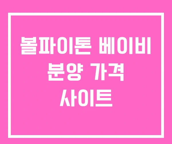 볼파이톤 베이비 분양 가격 사이트