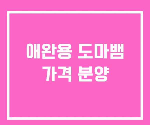 애완용 도마뱀 가격 분양