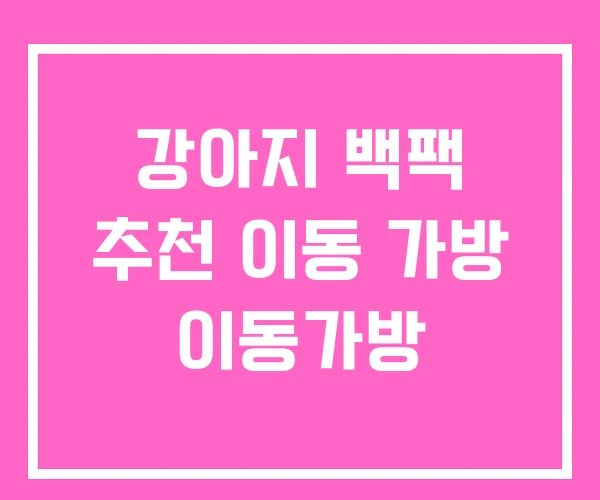강아지 백팩 추천 이동 가방 이동가방 강아지 백팩 추천 이동 가방 이동가방