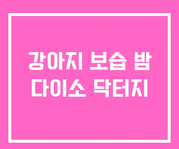 강아지 보습 밤 다이소 닥터지 강아지 보습 밤 다이소 닥터지