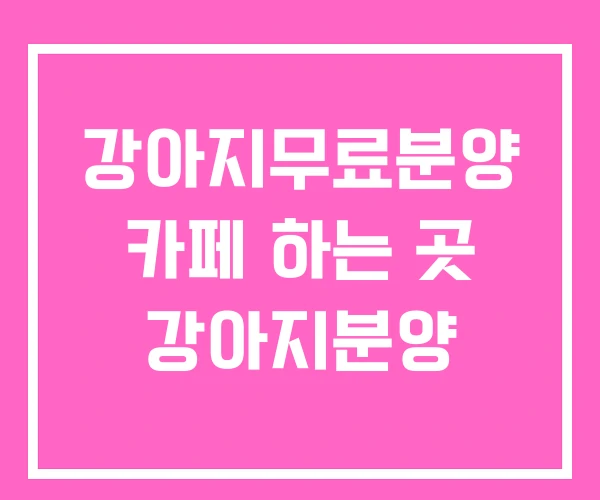 강아지무료분양 카페 하는 곳 강아지분양 강아지무료분양 카페 하는 곳 강아지분양