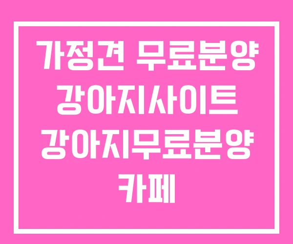 가정견 무료분양 강아지사이트 강아지무료분양 카페 가정견 무료분양 강아지사이트 강아지무료분양 카페