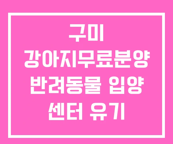 구미 강아지무료분양 반려동물 입양 센터 유기 보호센터 구미 강아지무료분양 반려동물 입양 센터 유기 보호센터
