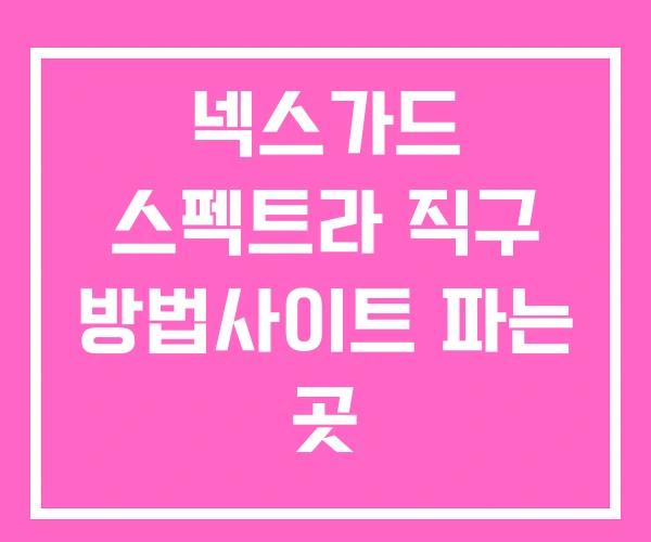 넥스가드 스펙트라 직구 방법사이트 파는 곳 넥스가드 스펙트라 직구 방법사이트 파는 곳