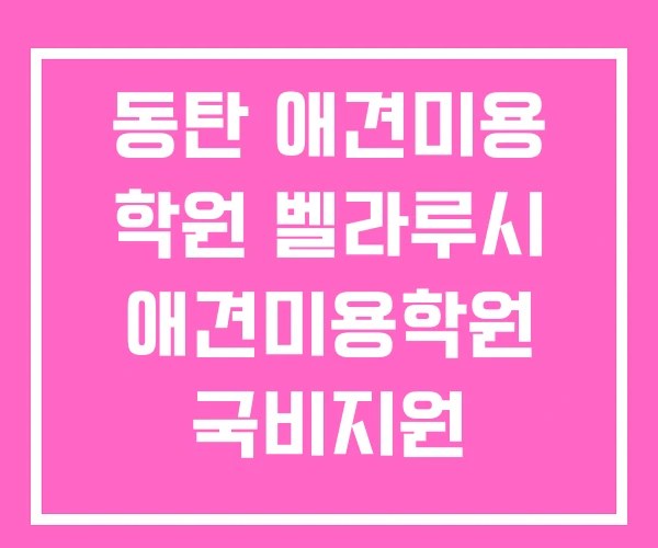 동탄 애견미용 학원 벨라루시 애견미용학원 국비지원 동탄 애견미용 학원 벨라루시 애견미용학원 국비지원