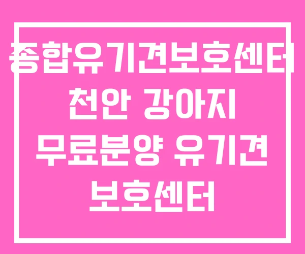 종합유기견보호센터 천안 강아지 무료분양 유기견 보호센터 종합유기견보호센터 천안 강아지 무료분양 유기견 보호센터